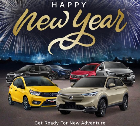  Sambut Tahun Baru 2024 Bersama Honda Perjalanan Baru, Cerita Baru, Keseruan Baru!