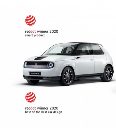 Mobil Listrik Honda e Mendapatan Penghargaan Desain Terbaik Dari Red Dot Award 2020