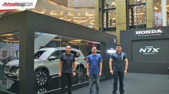 Gelaran Perdana Roadshow Honda N7X Concept Di Kota Bandung